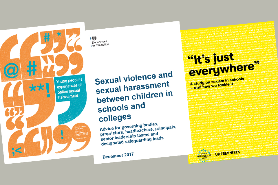 Sexual violence and harassment in schools